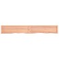 vidaXL Wandregal Hellbraun 200x30x6 cm Massivholz Eiche Behandelt vidaXL Wandregal Hellbraun 200x30x6 cm Massivholz Eiche Behandelt
