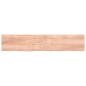 vidaXL Wandregal Hellbraun 200x40x4 cm Massivholz Eiche Behandelt vidaXL Wandregal Hellbraun 200x40x4 cm Massivholz Eiche Behandelt