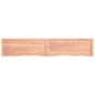 vidaXL Wandregal Hellbraun 200x40x4 cm Massivholz Eiche Behandelt vidaXL Wandregal Hellbraun 200x40x4 cm Massivholz Eiche Behandelt