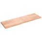 vidaXL Wandregal Hellbraun 200x60x6 cm Massivholz Eiche Behandelt vidaXL Wandregal Hellbraun 200x60x6 cm Massivholz Eiche Behandelt