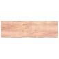 vidaXL Wandregal Hellbraun 200x60x6 cm Massivholz Eiche Behandelt vidaXL Wandregal Hellbraun 200x60x6 cm Massivholz Eiche Behandelt