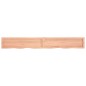 vidaXL Wandregal Hellbraun 220x30x6 cm Massivholz Eiche Behandelt vidaXL Wandregal Hellbraun 220x30x6 cm Massivholz Eiche Behandelt