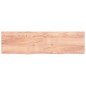 vidaXL Wandregal Hellbraun 220x60x4 cm Massivholz Eiche Behandelt vidaXL Wandregal Hellbraun 220x60x4 cm Massivholz Eiche Behandelt