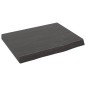 vidaXL Wandregal Dunkelgrau 40x30x4 cm Massivholz Eiche Behandelt vidaXL Wandregal Dunkelgrau 40x30x4 cm Massivholz Eiche Behandelt