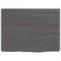 vidaXL Wandregal Dunkelgrau 40x30x4 cm Massivholz Eiche Behandelt vidaXL Wandregal Dunkelgrau 40x30x4 cm Massivholz Eiche Behandelt