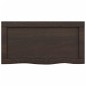 vidaXL Wandregal Dunkelgrau 40x30x4 cm Massivholz Eiche Behandelt vidaXL Wandregal Dunkelgrau 40x30x4 cm Massivholz Eiche Behandelt
