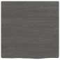vidaXL Wandregal Dunkelgrau 40x40x2 cm Massivholz Eiche Behandelt vidaXL Wandregal Dunkelgrau 40x40x2 cm Massivholz Eiche Behandelt