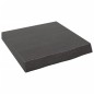 vidaXL Wandregal Dunkelgrau 40x40x6 cm Massivholz Eiche Behandelt vidaXL Wandregal Dunkelgrau 40x40x6 cm Massivholz Eiche Behandelt