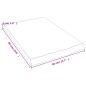vidaXL Wandregal Dunkelgrau 40x60x4 cm Massivholz Eiche Behandelt vidaXL Wandregal Dunkelgrau 40x60x4 cm Massivholz Eiche Behandelt