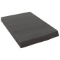 vidaXL Wandregal Dunkelbraun 40x60x(2-6) cm Massivholz Eiche Behandelt vidaXL Wandregal Dunkelbraun 40x60x(2-6) cm Massivholz Eiche Behandelt
