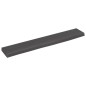 vidaXL Wandregal Dunkelgrau 60x10x2 cm Massivholz Eiche Behandelt vidaXL Wandregal Dunkelgrau 60x10x2 cm Massivholz Eiche Behandelt