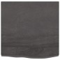vidaXL Wandregal Dunkelgrau 60x60x4 cm Massivholz Eiche Behandelt vidaXL Wandregal Dunkelgrau 60x60x4 cm Massivholz Eiche Behandelt