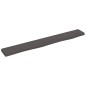 vidaXL Wandregal Dunkelbraun 80x10x2 cm Massivholz Eiche Behandelt vidaXL Wandregal Dunkelbraun 80x10x2 cm Massivholz Eiche Behandelt