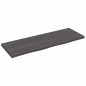 vidaXL Wandregal Dunkelgrau 80x30x2 cm Massivholz Eiche Behandelt vidaXL Wandregal Dunkelgrau 80x30x2 cm Massivholz Eiche Behandelt