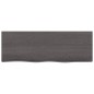 vidaXL Wandregal Dunkelgrau 80x30x2 cm Massivholz Eiche Behandelt vidaXL Wandregal Dunkelgrau 80x30x2 cm Massivholz Eiche Behandelt