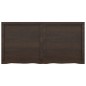 vidaXL Wandregal Dunkelgrau 140x30x4 cm Massivholz Eiche Behandelt vidaXL Wandregal Dunkelgrau 140x30x4 cm Massivholz Eiche Behandelt