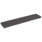 vidaXL Wandregal Dunkelgrau 140x30x6 cm Massivholz Eiche Behandelt vidaXL Wandregal Dunkelgrau 140x30x6 cm Massivholz Eiche Behandelt