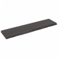 vidaXL Wandregal Dunkelgrau 160x40x6 cm Massivholz Eiche Behandelt vidaXL Wandregal Dunkelgrau 160x40x6 cm Massivholz Eiche Behandelt