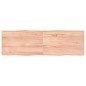 vidaXL Tischplatte Hellbraun 160x50x6cm Eichenholz Behandelt Baumkante vidaXL Tischplatte Hellbraun 160x50x6cm Eichenholz Behandelt Baumkante