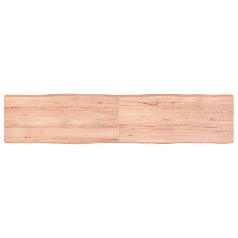 vidaXL Tischplatte 180x40x(2-6) cm Massivholz Behandelt Baumkante vidaXL Tischplatte 180x40x(2-6) cm Massivholz Behandelt Baumkante