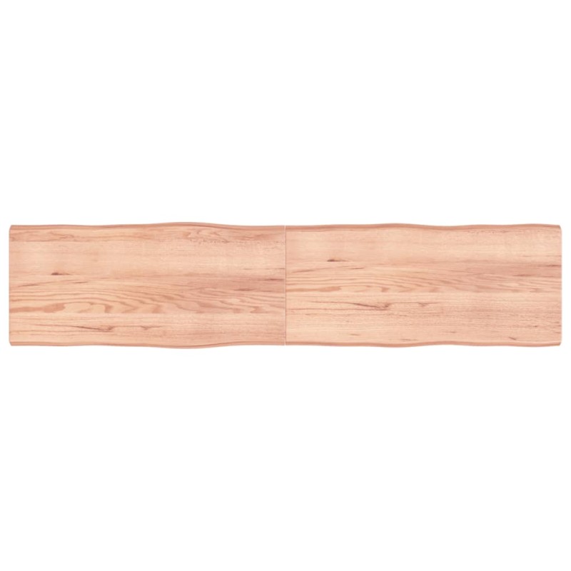 vidaXL Tischplatte 220x50x(2-6) cm Massivholz Behandelt Baumkante vidaXL Tischplatte 220x50x(2-6) cm Massivholz Behandelt Baumkante