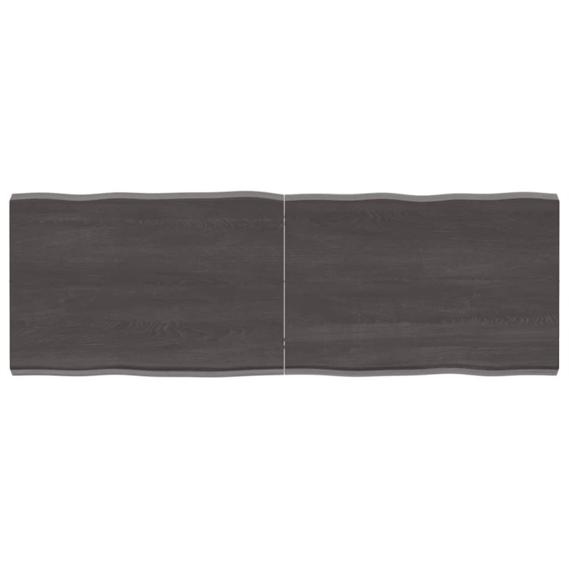 vidaXL Tischplatte 120x40x(2-4) cm Massivholz Behandelt Baumkante vidaXL Tischplatte 120x40x(2-4) cm Massivholz Behandelt Baumkante