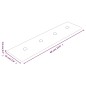 Wandpaneele 12 Stk. Weinrot 60x15 cm Kunstleder 1,08 m² Wandpaneele 12 Stk. Weinrot 60x15 cm Kunstleder 1,08 m²