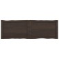 vidaXL Tischplatte 120x40x(2-4) cm Massivholz Behandelt Baumkante vidaXL Tischplatte 120x40x(2-4) cm Massivholz Behandelt Baumkante