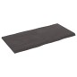 vidaXL Tischplatte Dunkelgrau 120x60x4 cm Eichenholz mit Baumkante vidaXL Tischplatte Dunkelgrau 120x60x4 cm Eichenholz mit Baumkante