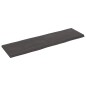 vidaXL Tischplatte Dunkelgrau 140x40x4 cm Eichenholz mit Baumkante vidaXL Tischplatte Dunkelgrau 140x40x4 cm Eichenholz mit Baumkante