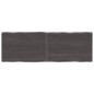 vidaXL Tischplatte Dunkelgrau 140x50x4 cm Eichenholz mit Baumkante vidaXL Tischplatte Dunkelgrau 140x50x4 cm Eichenholz mit Baumkante