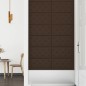 Wandpaneele 12 Stk. Braun 60x30 cm Kunstleder 2,16 m² Wandpaneele 12 Stk. Braun 60x30 cm Kunstleder 2,16 m²