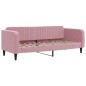 vidaXL Tagesbett mit Matratze Rosa 80x200 cm Samt vidaXL Tagesbett mit Matratze Rosa 80x200 cm Samt