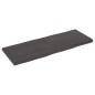 vidaXL Tischplatte Dunkelgrau 160x60x6 cm Eichenholz mit Baumkante vidaXL Tischplatte Dunkelgrau 160x60x6 cm Eichenholz mit Baumkante