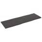 vidaXL Tischplatte Dunkelgrau 180x60x4 cm Eichenholz mit Baumkante vidaXL Tischplatte Dunkelgrau 180x60x4 cm Eichenholz mit Baumkante