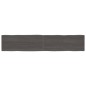 vidaXL Tischplatte Dunkelgrau 200x40x4 cm Eichenholz mit Baumkante vidaXL Tischplatte Dunkelgrau 200x40x4 cm Eichenholz mit Baumkante