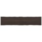 vidaXL Tischplatte Dunkelgrau 200x40x4 cm Eichenholz mit Baumkante vidaXL Tischplatte Dunkelgrau 200x40x4 cm Eichenholz mit Baumkante