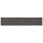 vidaXL Tischplatte Dunkelgrau 200x40x6 cm Eichenholz mit Baumkante vidaXL Tischplatte Dunkelgrau 200x40x6 cm Eichenholz mit Baumkante