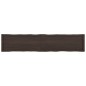 vidaXL Tischplatte Dunkelgrau 200x40x6 cm Eichenholz mit Baumkante vidaXL Tischplatte Dunkelgrau 200x40x6 cm Eichenholz mit Baumkante