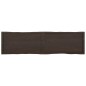 vidaXL Tischplatte 200x50x(2-4) cm Massivholz Behandelt Baumkante vidaXL Tischplatte 200x50x(2-4) cm Massivholz Behandelt Baumkante