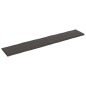 vidaXL Tischplatte Dunkelgrau 220x40x4 cm Eichenholz mit Baumkante vidaXL Tischplatte Dunkelgrau 220x40x4 cm Eichenholz mit Baumkante