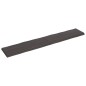 vidaXL Tischplatte Dunkelgrau 220x40x6 cm Eichenholz mit Baumkante vidaXL Tischplatte Dunkelgrau 220x40x6 cm Eichenholz mit Baumkante