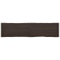 vidaXL Tischplatte 220x50x(2-4) cm Massivholz Behandelt Baumkante vidaXL Tischplatte 220x50x(2-4) cm Massivholz Behandelt Baumkante