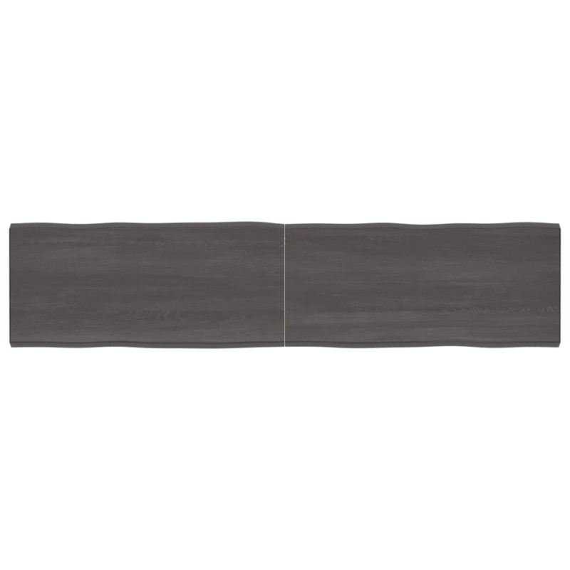 vidaXL Tischplatte 220x50x(2-6) cm Massivholz Behandelt Baumkante vidaXL Tischplatte 220x50x(2-6) cm Massivholz Behandelt Baumkante