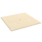 Wandpaneele 12 Stk. Creme 30x30 cm Stoff 1,08 m² Wandpaneele 12 Stk. Creme 30x30 cm Stoff 1,08 m²