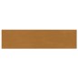 Wandpaneele 12 Stk. Braun 60x15 cm Samt 1,08 m² Wandpaneele 12 Stk. Braun 60x15 cm Samt 1,08 m²