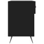 vidaXL Schuhbank Schwarz 102x35x55 cm Holzwerkstoff vidaXL Schuhbank Schwarz 102x35x55 cm Holzwerkstoff