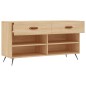 vidaXL Schuhbank Sonoma-Eiche 102x35x55 cm Holzwerkstoff vidaXL Schuhbank Sonoma-Eiche 102x35x55 cm Holzwerkstoff