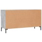 vidaXL Schuhbank Betongrau 102x35x55 cm Holzwerkstoff vidaXL Schuhbank Betongrau 102x35x55 cm Holzwerkstoff