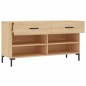 vidaXL Schuhbank Sonoma-Eiche 102x35x55 cm Holzwerkstoff vidaXL Schuhbank Sonoma-Eiche 102x35x55 cm Holzwerkstoff